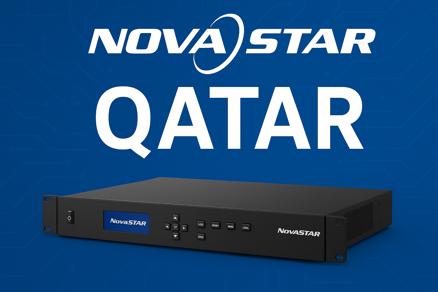 Nova Star LED Controller Qatar - LED Screen Qatar<br />
LED Display installation using Nova Star Qatar system<br />
Nova Star control system for LED video wall in Qatar<br />
Nova Star-powered indoor LED signage in Doha<br />
Nova Star Qatar video pro